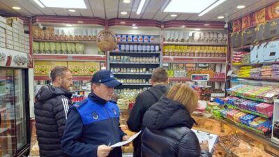 Kdz. Ereğli Belediyesi Zabıta Müdürlüğü ekipleri, yeni yıl öncesi eğlence