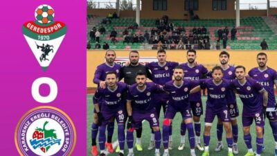 Bölgesel Amatör Ligi’nde mücadele eden temsilcimiz Kdz. Ereğli Belediyespor, 15.