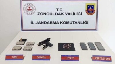 Zonguldak İl Jandarma Komutanlığı ekiplerinin operasyonuyla alınan şahıslardan 2’si tutuklandı