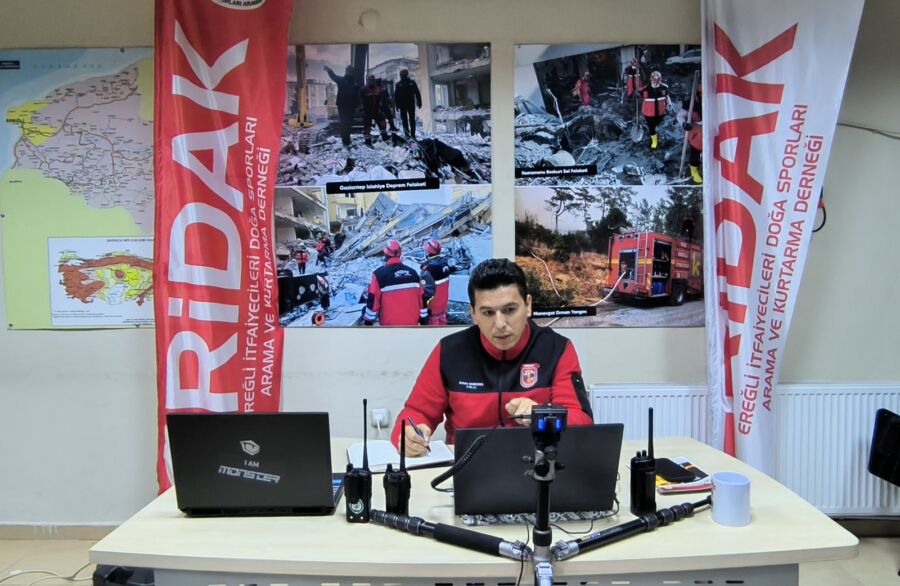 Kdz. Ereğli Belediyesi İtfaiye Amiri ve ERİDAK Başkanı Burak Demirören,