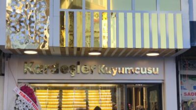 Zonguldak’ın Ereğli ilçesinde faaliyette bulunan Kardeşler Kuyumculuk Yeni Yılın başında