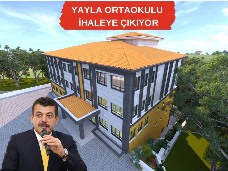   AK Parti Zonguldak Milletvekili Muammer Avcı’dan Yayla Ortaokulu’nun yapımı