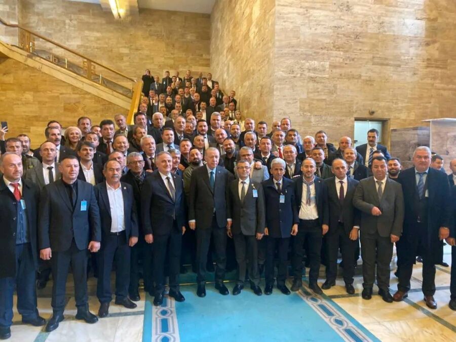 Kdz.Ereğli Muhtarlar Derneği Başkanı Adnan Alar ve köy ile mahalle