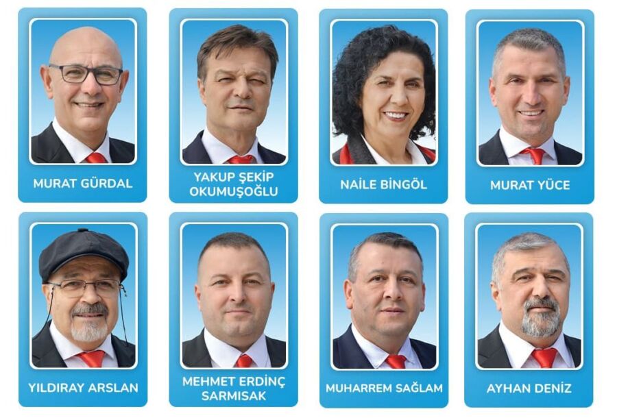 Kdz. Ereğli Belediyesi’nin 8 Meclis Üyesi, ofis yolundaki 7 ayrı