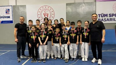 Karadeniz Ereğli Taşbaca Spor Kulübü sporcuları, Karabük’te düzenlenen Batı Karadeniz