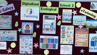 Bilişim Teknolojileri Öğretmeni Taner Yavuz’un Öncülüğünde “Dijitalleştirilmiş Ekolojik Okullar2” eTwinning