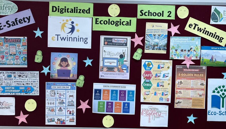 Bilişim Teknolojileri Öğretmeni Taner Yavuz’un Öncülüğünde “Dijitalleştirilmiş Ekolojik Okullar2” eTwinning