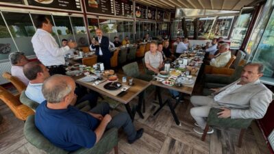  Alaplı ve Ereğli ilçesindeki basın mensupları, AK Parti Alaplı Belediye