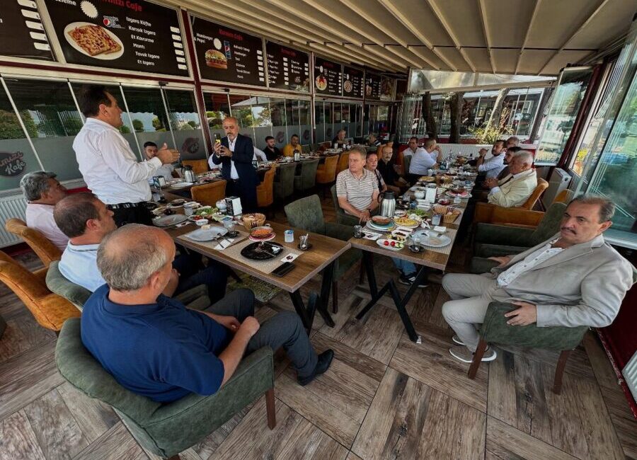  Alaplı ve Ereğli ilçesindeki basın mensupları, AK Parti Alaplı Belediye