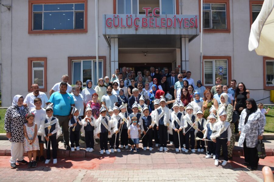 Zonguldak’ın Ereğli İlçesine bağlı Gülüç Belde Belediyesince, geleneksel toplu sünnet