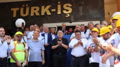 TÜRK-İŞ Genel Başkanı Ergün Atalay, Kamu Toplu İş Sözleşmeleri Çerçeve