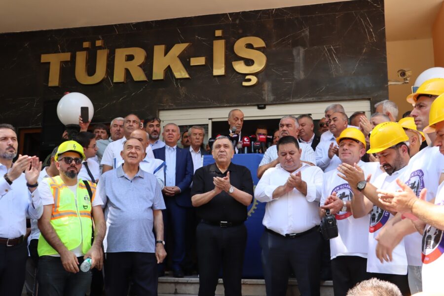 TÜRK-İŞ Genel Başkanı Ergün Atalay, Kamu Toplu İş Sözleşmeleri Çerçeve