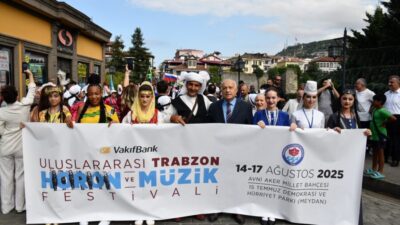 Trabzon Büyükşehir Belediyesi paydaşlığında düzenlenen 3. Uluslararası Trabzon Horon ve