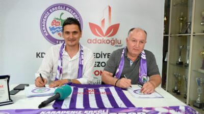 Kdz. Ereğli Belediyespor, 2025-2026 sezonu öncesi önemli bir sponsorluk anlaşmasına