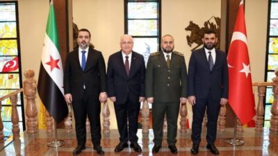 Milli Savunma Bakanı Yaşar Güler, Türkiye’yi ziyaret eden Suriye Savunma