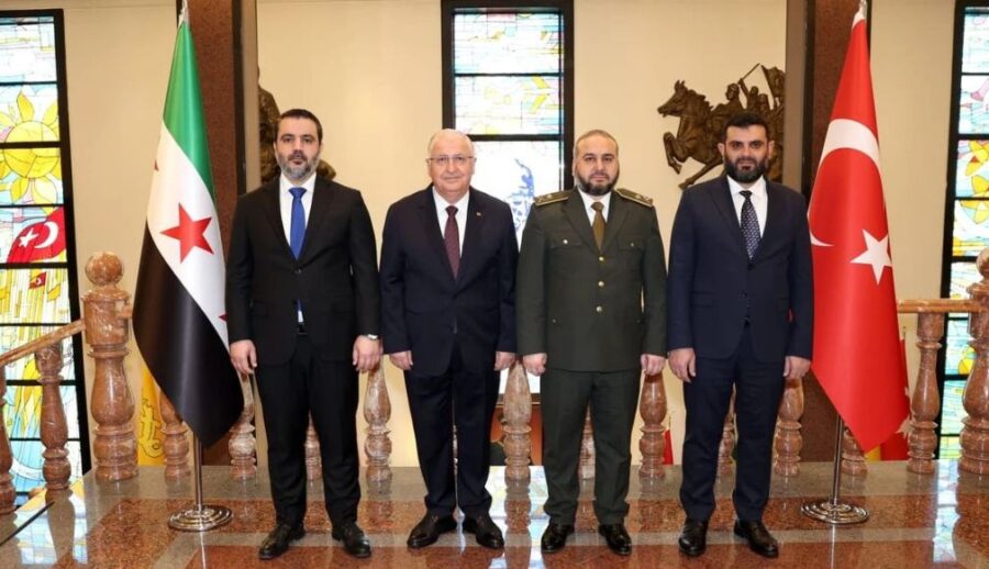 Milli Savunma Bakanı Yaşar Güler, Türkiye’yi ziyaret eden Suriye Savunma
