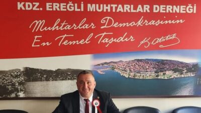 Kdz Ereğli Kestaneci mahallesi muhtarı Yücel Gökmen vefat etti. Kestaneci