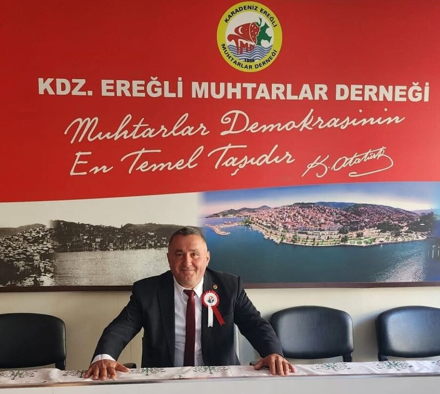 Kdz Ereğli Kestaneci mahallesi muhtarı Yücel Gökmen vefat etti. Kestaneci