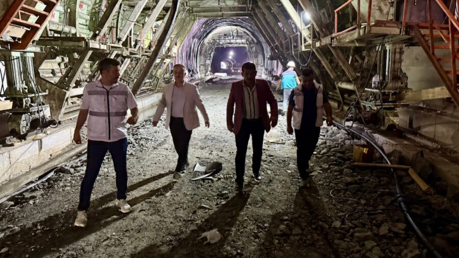 AK Parti Zonguldak Milletvekili Muammer Avcı, yapımı devam eden Kilimli-Muslu