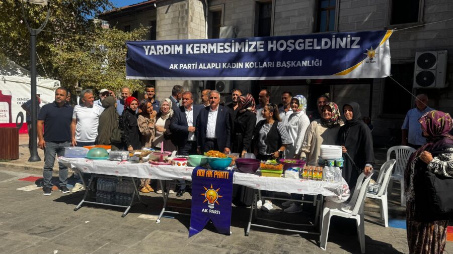 Zonduldak’ın  Alaplı ilçesinde  AK Parti Kadın Kolları Başkanı Hanife Çevik
