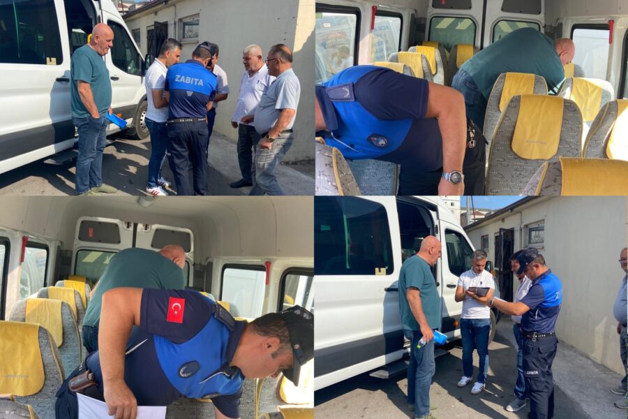 Kdz. Ereğli Belediyesi Ulaştırma Müdürlüğü ve Zabıta ekipleri, okulların açılmasıyla