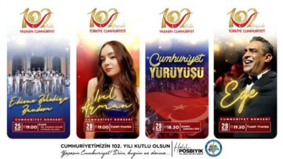Kdz. Ereğli Belediyesi Cumhuriyetin 102. yıl dönümünü büyük bir coşku