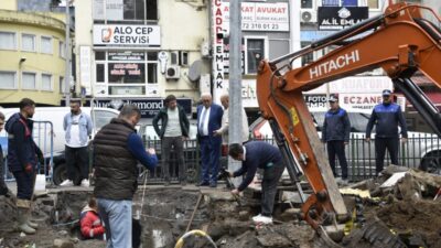 Kdz. Ereğli Belediye Başkanı Halil Posbıyık, Un pazarı bölgesinde süren