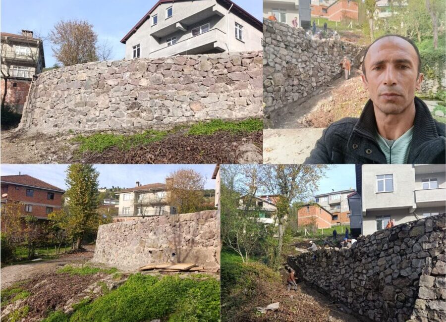 Kdz. Ereğli’nin Güllük Köyü’nde yapımı devam eden yeni köy konağı