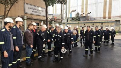 ​Kdz.Ereğli’de Erdemir Genel Müdürü Şaban Yazıcı ve Türk Metal Sendikası