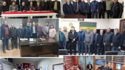 Kdz. Ereğli Ziraat Odası Başkanı Zafer Yalman ve Yönetim Kurulu,