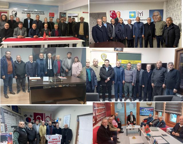 Kdz. Ereğli Ziraat Odası’ndan Anlamlı Ziyaretler Kdz. Ereğli Ziraat Odası Başkanı Zafer Yalman ve Yönetim Kurulu,