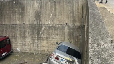 Zonguldak’ın Alaplı ilçesinde Merkez Mahallesi Üç Evler mevkisinde meydana gelen