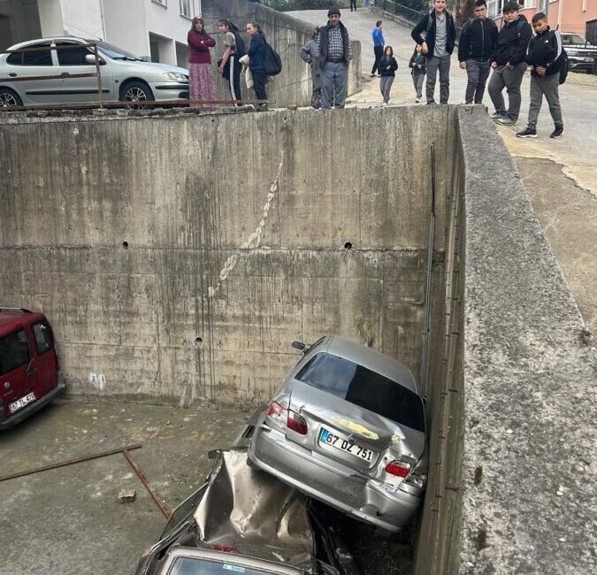 Zonguldak’ın Alaplı ilçesinde Merkez Mahallesi Üç Evler mevkisinde meydana gelen