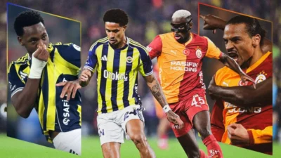 İSTANBUL-BHA Trendyol Süper Lig’in 14. haftasında Fenerbahçe ile Galatasaray, Kadıköy’de