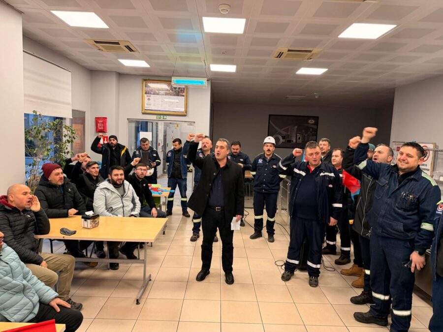 ZONGULDAK – Türk Metal Sendikası, Birleşik Metal-İş Sendikası ve Özçelik-İş