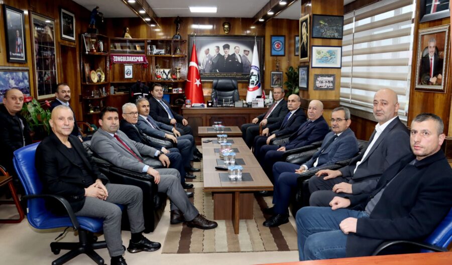 BAKAN YARDIMCISI TANCAN’DAN GMİS’E ZİYARET Enerji ve Tabii Kaynaklar Bakan Yardımcısı Abdullah Tancan, Genel Maden