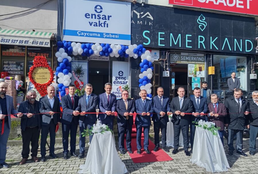 Ensar Vakfı Çaycuma Şubesi tarafından hayata geçirilen ve öğrencilere modern