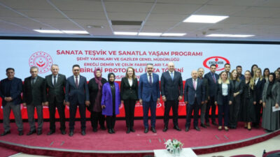 Erdemir, Kahramanlarımızın ve Ailelerinin Yanında “Sanata Teşvik ve Sanatla Yaşam