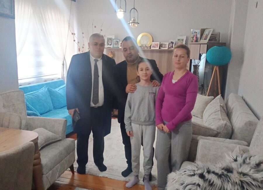 Zonguldak Maden Şehit Aileleri Derneği Başkanı Rıza Kılıçarslan ve Kdz.