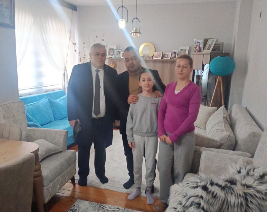 Zonguldak Maden Şehit Aileleri Derneği Başkanı Rıza Kılıçarslan ve Kdz.