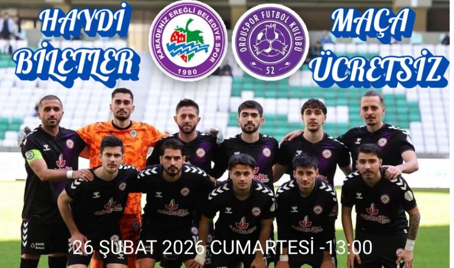 Kdz. Ereğli Belediyespor yönetimi, şampiyonluk yolunda taraftar desteğini arkasına almak