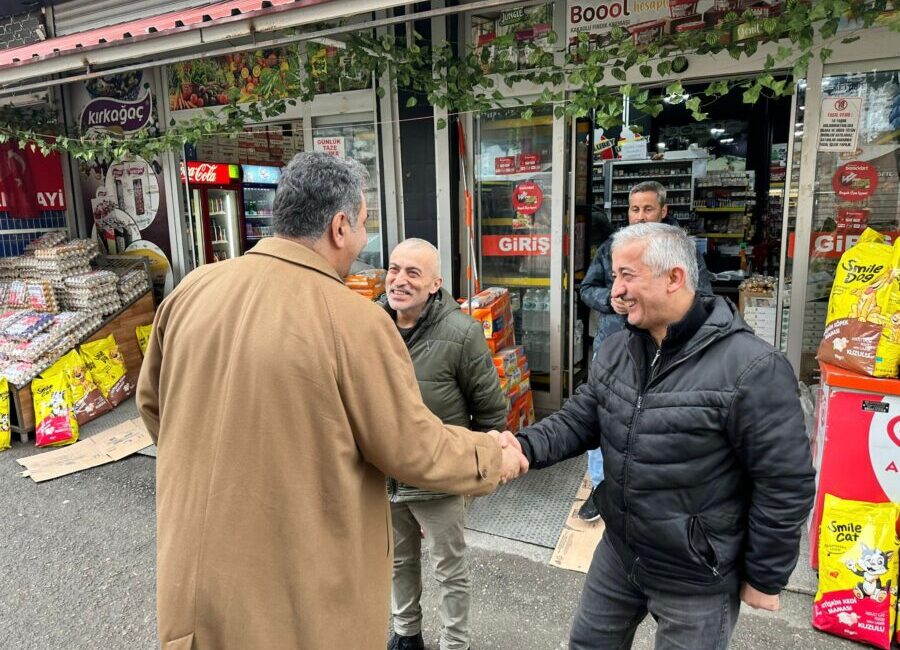 Kdz. Ereğli Kaymakamı Fatih Yılmaz, ilçe esnafını ziyaret ederek sorun