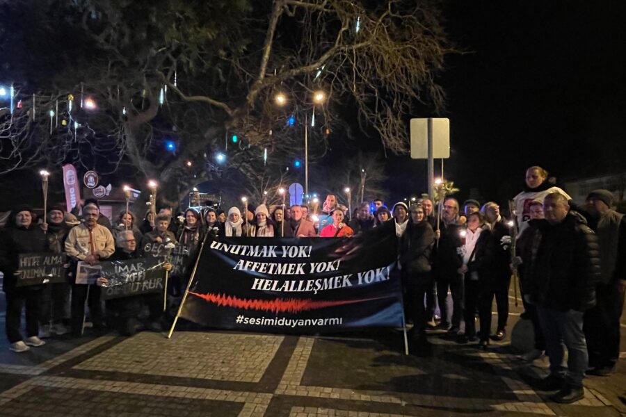 ZONGULDAK’ın Ereğli ilçesinde, 6 Şubat Kahramanmaraş merkezli depremlerin yıl dönümünde
