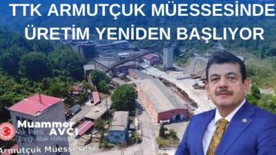 AK Parti Zonguldak Milletvekili Muammer Avcı, Zonguldak’taki maden sahalarına ilişkin