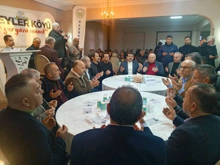 Hasbeyler Köyü geleneksel iftar programı bu yıl da yoğun bir