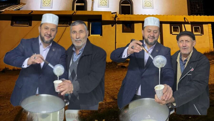  Karadeniz Ereğli’ye bağlı Kızılca Köyü Merkez Camii’nde, Ramazan ayının manevi