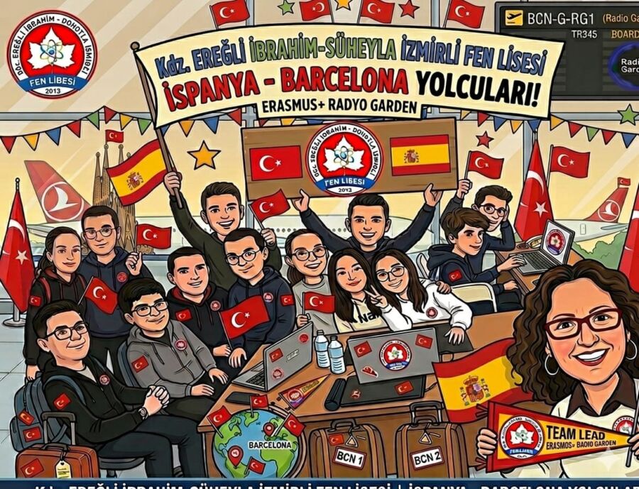 Kdz. Ereğli İbrahim-Süheyla İzmirli Fen Lisesi, Erasmus+ “Radio Garden” projesiyle