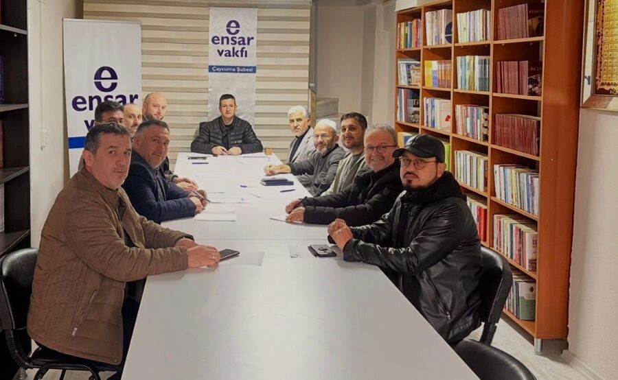 Zonguldak’ın  Çaycuma ilçesinde Ensar Vakfı Şubesi’nin Olağan Genel Kurulu’nda mevcut