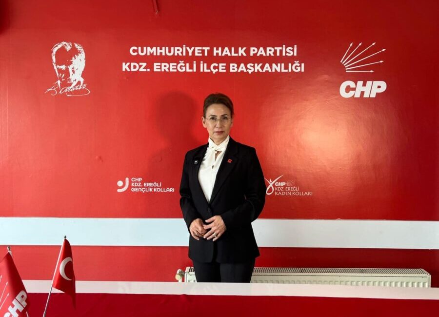 Cumhuriyet Halk Partisi (CHP) Karadeniz Ereğli İlçe Başkanı Zerrin Yılmaz