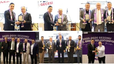 Kdz. Ereğli Belediyespor, Play-Off süreci öncesinde “Onur Gecesi” düzenledi. Şehrin